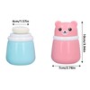 Body Powder Container, Fine Powder Cartoon Bear Powder Puff Box