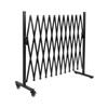 SMONTER Expandable Barricade Gate, 129" Metal Safety Barrier Gate with