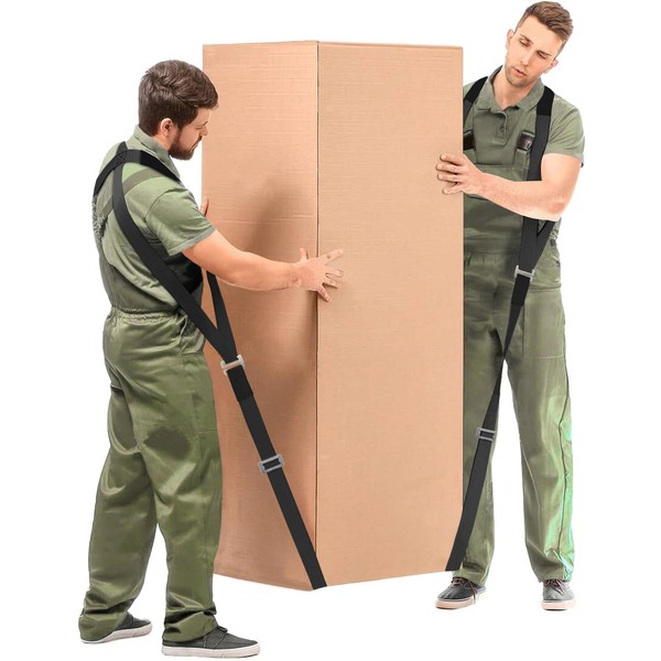 Moving Straps, 2-Person Lifting and Moving System, Appliance Or Furniture