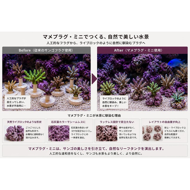 Mommy Design Mame Plug Mini 10 Pack Live Block Replica