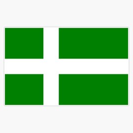 Flag Of Puerto Rican Independence Party Vinyl Decal Wall Laptop Bumper Sticker 5"