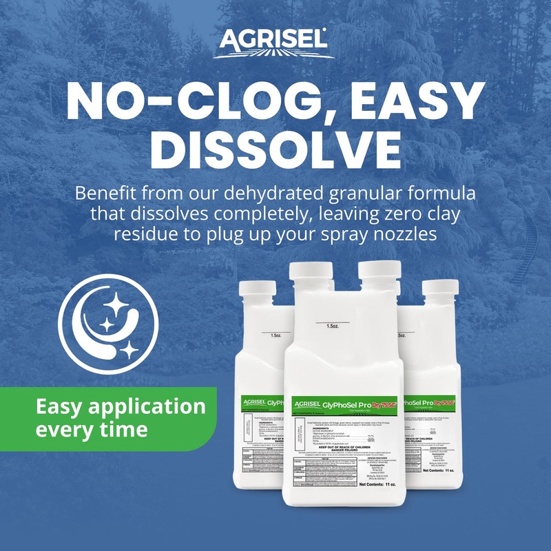 Agrisel GlyPhoSel Pro Dry75 Weed Killer, Fast-Acting, Targets Tough Weeds
