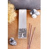 Berk Incense Stick Holder Modern Pure Metal *Life Tree* -