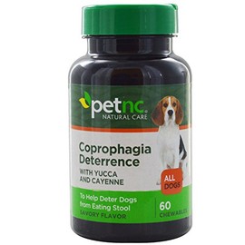 PetNC Natural Care Stool Eating Deterrent Chewables for Dogs, 60 Count