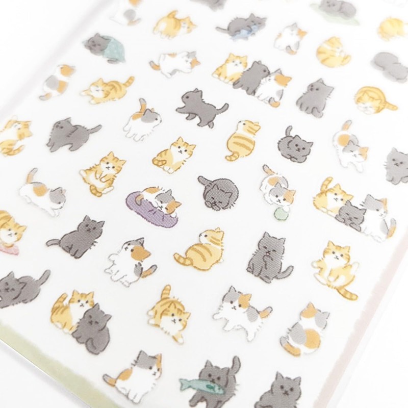Petit Fuwa Sticker [Cat] Animal Cute 81878