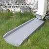plusgutter Rain Gutter Downspout Splash Block, Gutter Downspout Extensions for