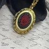Fancy Fox Boutique Bright Gold Black Velvet Gothic Red Victorian