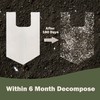 JENCENBIO 5 Gallon Compostable Trash Bags with Handles Compost Bags