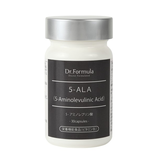 医師監修 Dr.Formula 5-ALA（5-アミノレブリン酸） (30粒) 30日分 1日当たり1粒 50mg配合 ネオファーマジャパン製ALA使用