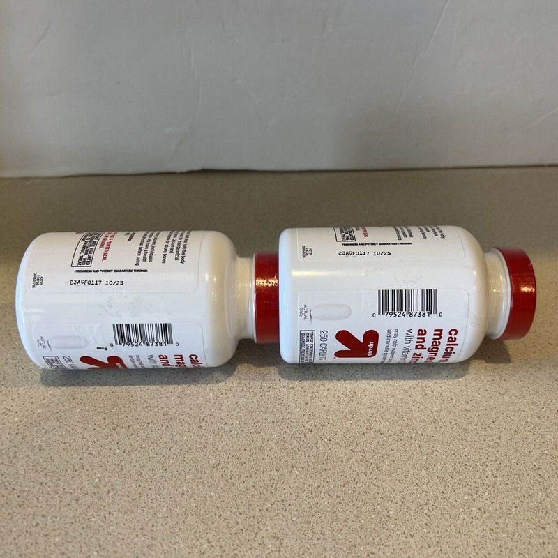 Up & Up 2 Bottles Up & Up Calcium Magnesium
