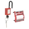 Circuit Breaker Protective Cover Padlock Set Transparent Breaker 4P 25mm