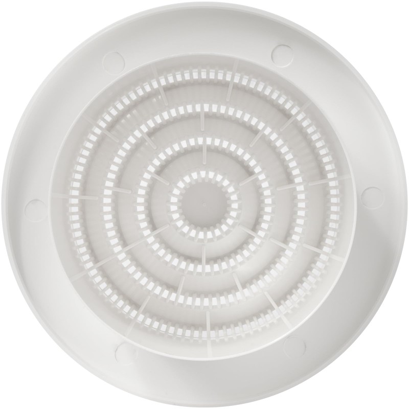 4'' Inch / 100 mm White Plastic Ceiling Vent Cover