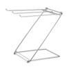 Foldable Floor Towel Holder Stainless Steel Z Shaped 3 Bars