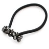 JewelVOX Hair Accessories, Stone, Pearl, Bijou, Curve, Hair Elastic, Popular,