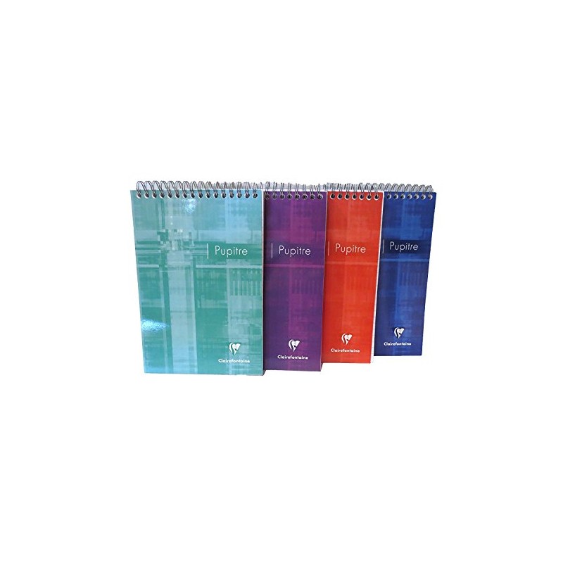Pack of 3 Clairefontaine Wirebound Notepads (colors may vary) -