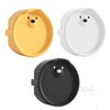 Hoi Bear Outlet Cover and Socket Plug Outlet Hole Cover White 4ea