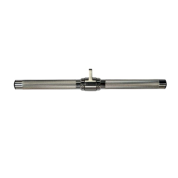 Gronk Fitness Aluminum Revolving Straight Bar | Silver | Tricep