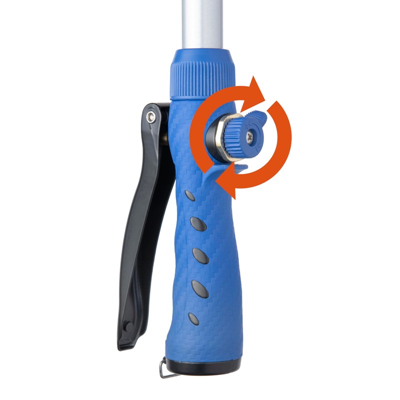 3-Pack Corvid 16" Turret Head 9-Pattern Front Trigger Garden Wand