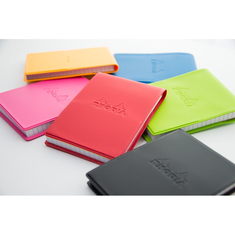 Rhodia cf11icbk Notepad with PVC Cover No.11 (A7) In Color