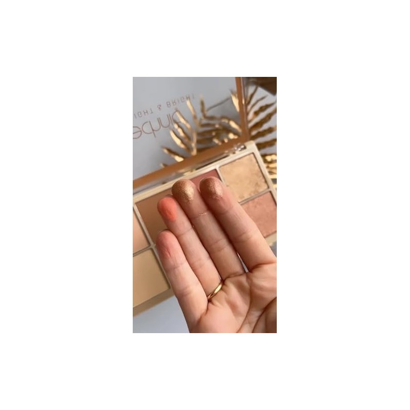 Technic Shade, Light & Bright Contour, Blush & Highlight Palette