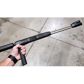 AL345 Dual Lance 40" Stainless Steel, Vented 4000 PSI Dual Lance Wand, with Stainless Coupler for Power Pressure Washer