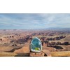Bird Traval Carrier Cage, Polarized Tinted Blue Space Capsule Astronaut