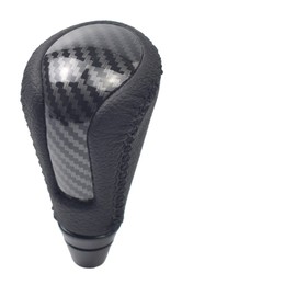Hacreyatu Automatic Transmission Gear Shift Knob Shifter Lever Handle for Lexus IS250 IS350 ISC 2006 2007 2008 2009 2010 2011 2012 2013 PTR51-53080 (Carbon Fiber Cover Black Wire)