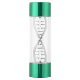 Water Flow Meter Multiple Color Metal Spiral G1/4 Female Thread for Computer Water Cooling(Green )