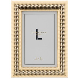 4x6 Crestmore Frame - Gold Ribbed