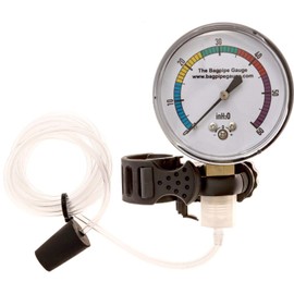 The Bagpipe Gauge™ Bagpipe Pressure Gauge Manometer for Steady Blowing and Tone