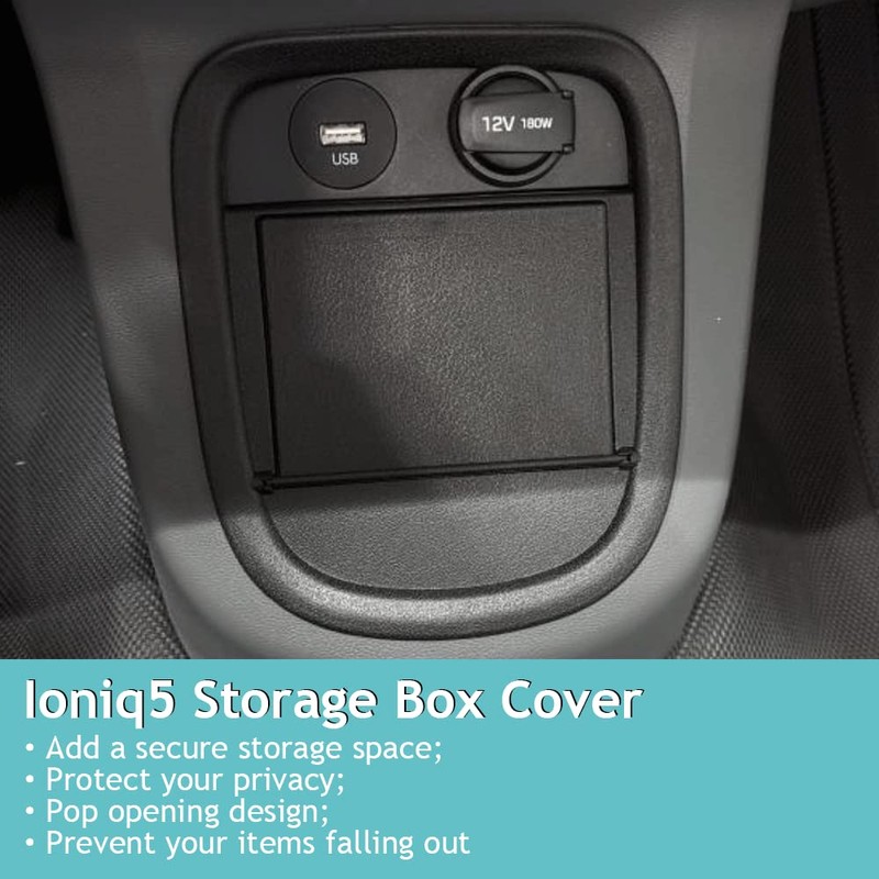 BestEvMod for Ioniq5 Center Console Lower Dash Cover Accessories, Lower