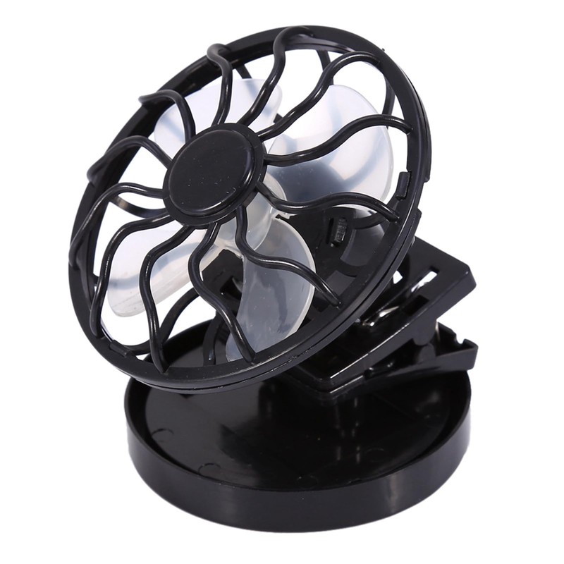 Clip On Solar Fan, Cooling Cell Fan for Travel Camping