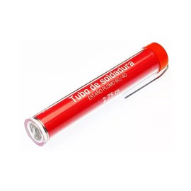 Alambre de soldadura de estaño 60/40 1mm Tubo Con 2.75 mts Radox