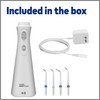 Waterpik Cordless Plus Water Flosser with 4 Flossing Tips, Rechargeable