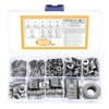 800 x Flat Washers Set, Stainless Steel Locking Washers Assortment,