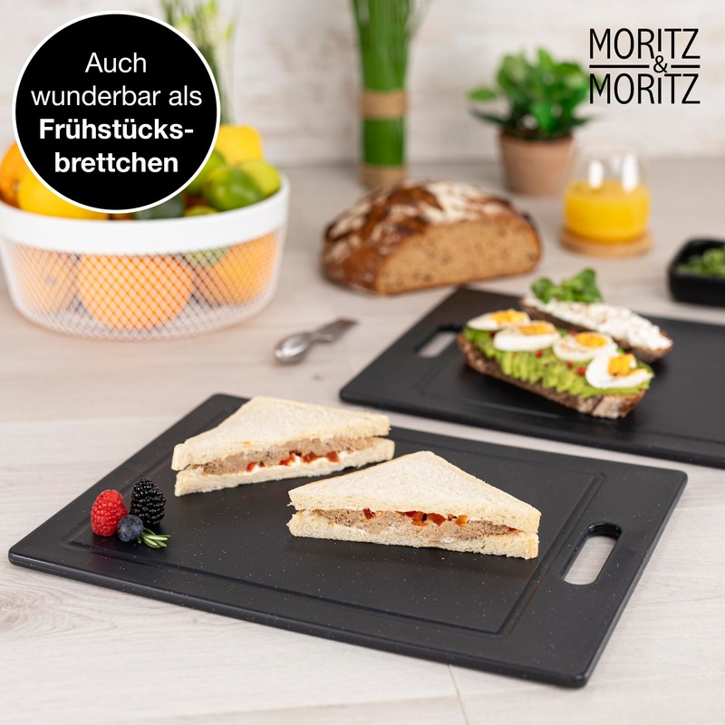Moritz & Moritz Plastic Chopping Board, 36 x 27.5 cm,
