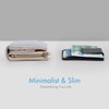 Travelambo Money Clip for Men Carbon Fiber Clip Wallet Leather