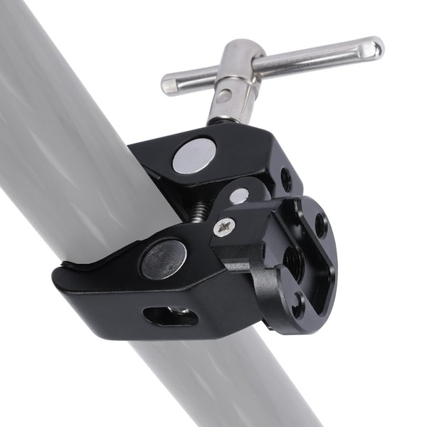 NICEYRIG Super Clamp Crab to Cold Shoe Mount, 1/4’’ Thread,