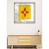 GRANDART.COM - New Mexico Color Map - Canvas Wall Art