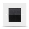TNP Brush Faceplate Faceplate Wall Plate - Single Gang Cable