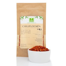 Chilli Flakes Crushed with Seeds of Green Essence Spicy Crushed Chilies - Chili Flakes Chili Pepper Chilli Chopped Hot Pepper Flakes for the Mill (250 grams)