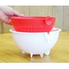 Kokubo KK-309 Spin Wheel Colander Large (Red)