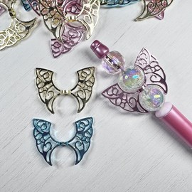 (ul) Angel Wing Spacers - 5pcs - Color: Mix Color