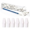 STAEDTLER Eraser Caps - 50 Pack White Pencil Erasers, PVC-Free