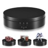 L'QECTED Electric Rotary Table, 360° Small Electric Turntable, Diameter 5.4