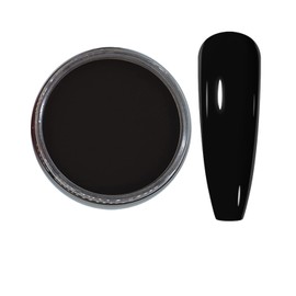 MAGIC ARMOR Acrylic Powder for Nails, 30 g, Acrylic Powder, Easy to Shape, Non-Yellowing Formula, Professional Acrylic Powder for Extending Acrylic Nails for Home and Salon (Black)