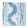 Caspari Toile De Nantes Blue Paper Linen Dinner Napkins -