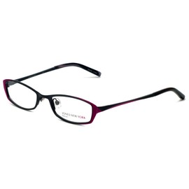 Jones New York Designer Eyeglasses J122 in Black DEMO LENS, Medium