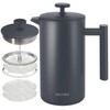 Secura French Press Coffee Maker, 304 Grade Stainless Steel Insulated