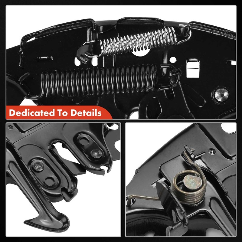 A-Premium Front Hood Latch Lock Assembly Compatible with Nissan Vehicles